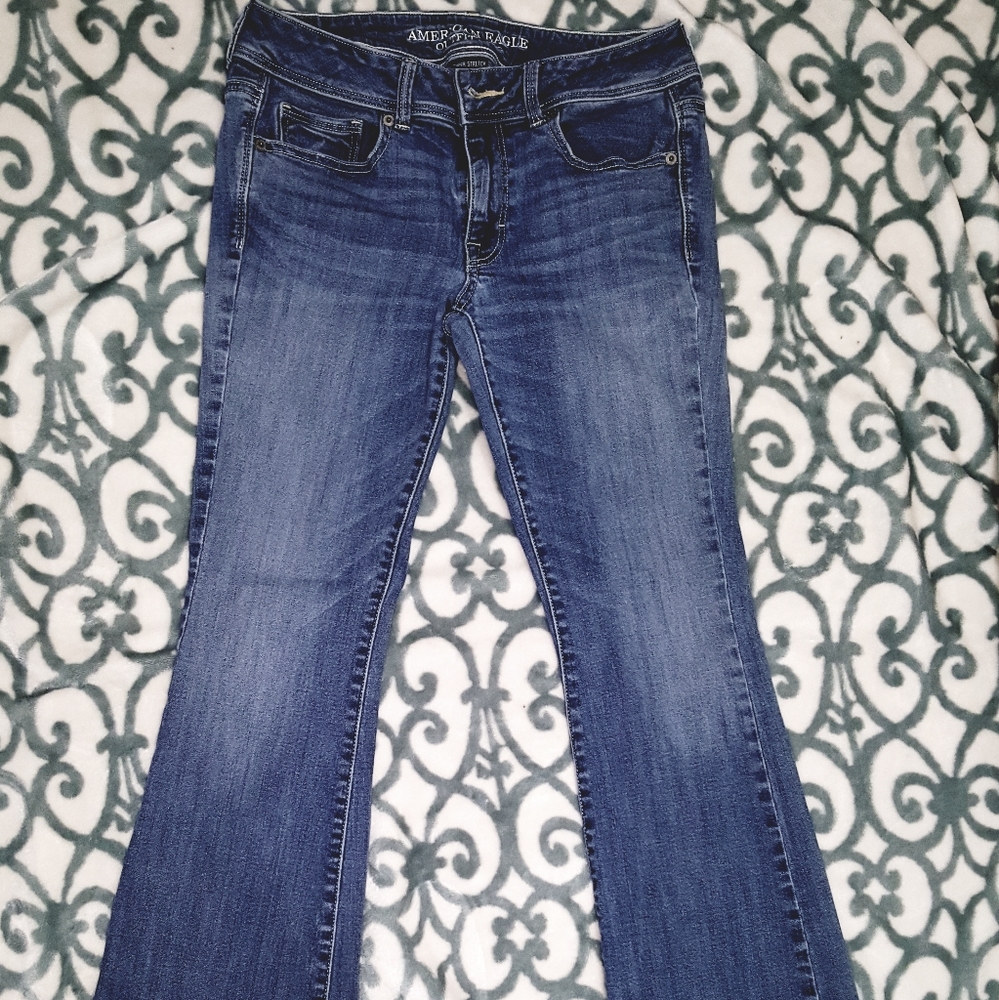 American eagles woman jeans super stretch